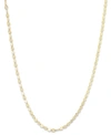 GIANI BERNINI GIANI BERNINI 18K GOLD OVER STERLING SILVER NECKLACE, 20" DIAMOND-CUT CHAIN