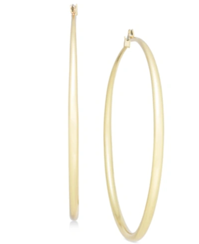 Inc International Concepts Extra Large 3-1/6" Gold-tone Slim Extra Large Hoop Earrings , Created For Macy's