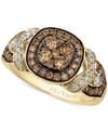 LE VIAN CHOCOLATIER FRAMED CLUSTERS DIAMOND RING (9/10 CT. T.W.) IN 14K GOLD