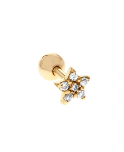 Rhona Sutton Bodifine 10k Gold Cz Star Tragus