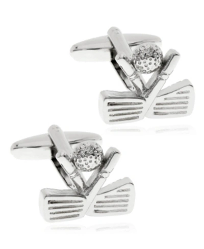 Rhona Sutton Sutton Silver-tone Golf Club Cufflinks