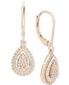 WRAPPED IN LOVE DIAMOND TEARDROP EARRINGS (1/2 CT. T.W.) IN 14K WHITE, YELLOW OR ROSE GOLD, CREATED FOR MACY'S