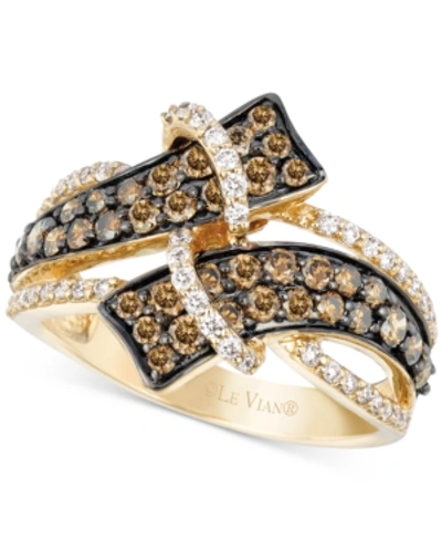 Le Vian Chocolatier Diamond Ring (1-1/5 Ct. T.w.) In 14k Gold In Yellow Gold