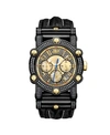 Jbw Men's 10 Yr Anniversary Phantom Diamond (1 3/4 Ct.t.w.) & Chronograph Watch In Black