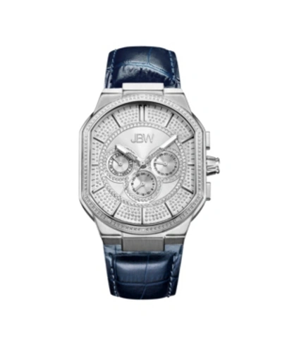 Jbw Men's Orion Diamond (1/8 Ct.t.w.) Stainless Steel Watch In Silver