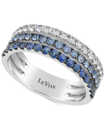 Le Vian Denim Ombre Sapphire (9/10 Ct. T.w.) Ring In 14k White Gold, Rose Gold Or Yellow Gold