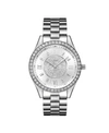 Jbw Women's Mondrian Jewelry Set Diamond (1/6 Ct.t.w.) Stainless Steel Watch