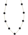 EFFY COLLECTION EFFY LAPIS LAZULI (6MM) 18" STATEMENT NECKLACE IN 14K GOLD (ALSO IN ONYX)