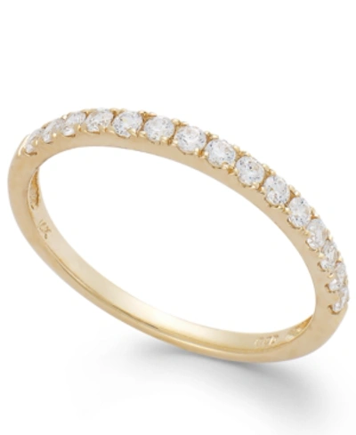 Arabella Cubic Zirconia Wedding Band Ring (1 Ct. T.w.) In 14k White Or Yellow Gold