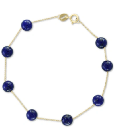 Effy Collection Effy Onyx Bead (6mm) Bracelet In 14k Gold (also In Lapis Lazuli)