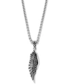 Effy Collection Effy Men's Wing 22" Pendant Necklace In Sterling Silver In Silver