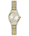 CARAVELLE DESIGNED BY BULOVA WOMEN'S TWO-TONE STAINLESS STEEL BRACELET WATCH 24MM