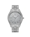 JBW WOMEN'S CRISTAL DIAMOND (1/8 CT.T.W.) STAINLESS STEEL WATCH