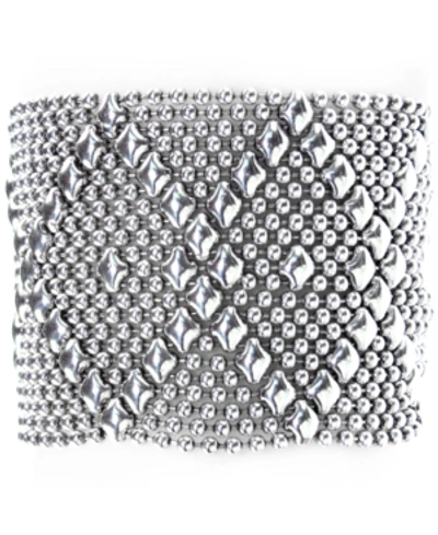 Sg Liquid Metal B10 Silver Mesh Bracelet In 7", 7 1/2" Or 8"