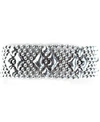 Sg Liquid Metal B3 Silver Mesh Bracelet In 7", 7 1/2" Or 8" In Silver