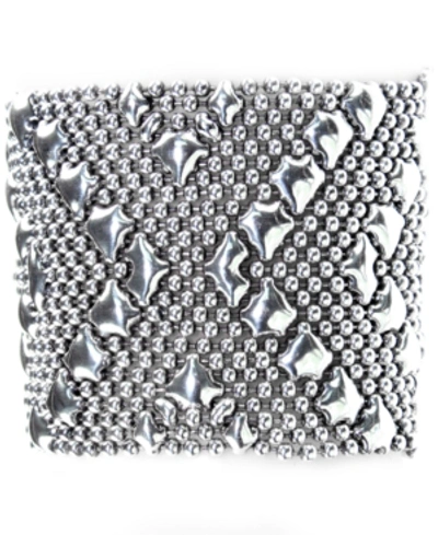 Sg Liquid Metal B10 Silver Mesh Bracelet In 7", 7 1/2" Or 8"