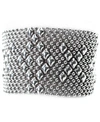 Sg Liquid Metal B45 Silver Mesh Bracelet In 7", 7 1/2" Or 8" In Silver