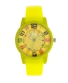 CRAYO UNISEX FESTIVAL LIME SILICONE STRAP WATCH 41MM