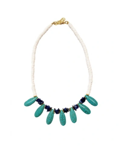 Minu Jewels Alexandria Necklace In Multi