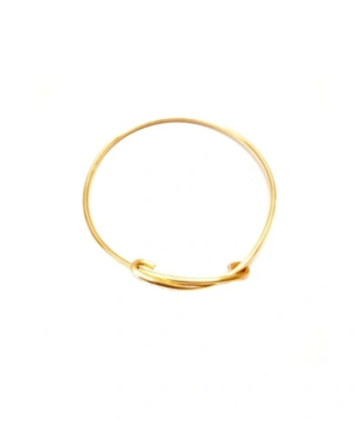 Minu Jewels Sela Bangle In Gold