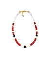 Minu Jewels Americano Necklace In Multi