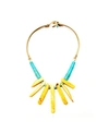 Minu Jewels Beachy Necklace In Multi