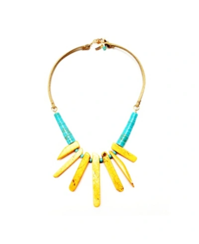 Minu Jewels Beachy Necklace In Multi