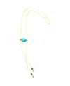 Minu Jewels Lila Necklace In Turquoise