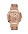 Jbw Men's Diamond (1/5 Ct. T.w.) Watch In 18k Rose Gold-plated Stainless-steel Watch 48mm In Rose Gold