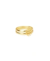 Amorcito Wink Ring Set In Gold