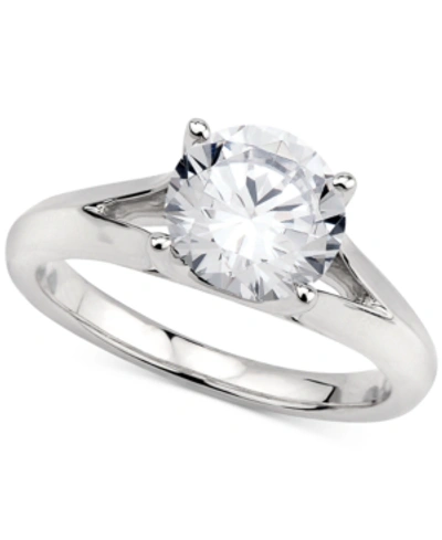 Gia Certified Diamonds Gia Certified Diamond Solitaire Engagement Ring (2 Ct. T.w.) In 14k White Gold