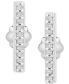 WRAPPED DIAMOND BAR STUD EARRINGS (1/10 CT. T.W.) IN 14K YELLOW GOLD, CREATED FOR MACY'S