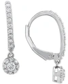 FOREVER GROWN DIAMONDS LAB CREATED DIAMOND DANGLE DROP EARRINGS (1/2 CT. T.W.) IN STERLING SILVER