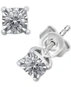Trumiracle Diamond Stud Earrings (1/3 Ct. T.w.) In 14k White Gold In White Gold