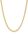 GIANI BERNINI WHEAT LINK 24" CHAIN NECKLACE (2-1/2MM) IN 18K GOLD-PLATED STERLING SILVER OR STERLING SILVER
