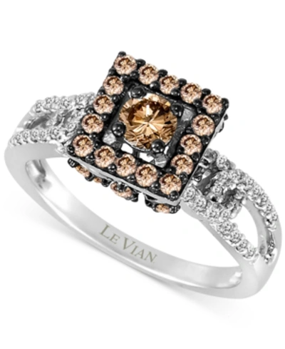 Le Vian Chocolatier Diamond Ring (9/10 Ct. T.w.) In 14k White Gold