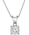 Trumiracle Diamond 18" Pendant Necklace (1/2 Ct. T.w.) In 14k White, Yellow, Or Rose Gold In White Gold