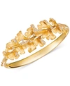 Le Vian Nude Diamond Floral Bangle Bracelet (3/4 Ct. T.w.) In 14k Gold In Yellow Gold