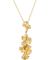 Le Vian Nude Diamond Floral 18" Pendant Necklace (1/3 Ct. T.w.) In 14k Gold In Yellow Gold
