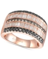 Le Vian Exotics Diamond Multi-row Statement Ring (1-3/8 Ct. T.w.) In 14k Rose Gold In Rose Gold