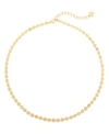 Brook & York Charlotte 14k Gold Plated Choker In Gold