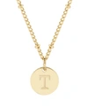 Brook & York Madeline Initial Pendant Necklace In Gold-t
