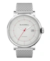 BLACKWELL GRAY DIAL WITH SILVER TONE STEEL AND SILVER TONE STEEL MESH WATCH 44 MM