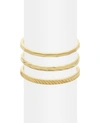 Brook & York Ivey Set Of 3 Stacking Rings In Gold