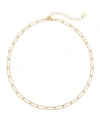 Brook & York Colette Chain Link Choker Necklace In Gold