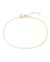 Brook & York Lennon Figaro Chain Anklet In Gold