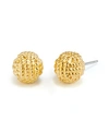 Brook & York Parker Knot Stud Earrings In Gold