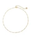 Brook & York Lennon Figaro Chain Choker In Gold