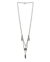 Mr Ettika Cherokee Drift Necklace In Silver Plated