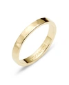 Brook & York Maren Thin Hammered Stacking Ring In Gold